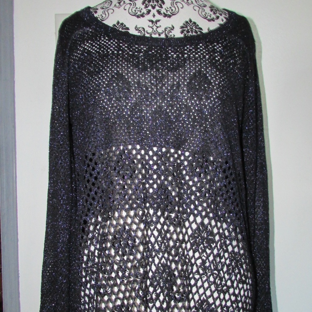 Rock & Republic Fish Net Style Sweater.